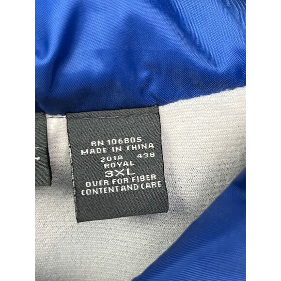 Vintage Veteran's of Foreign War VFW Newberry SC Jacket Mens 3XL snap front - Picture 4 of 9